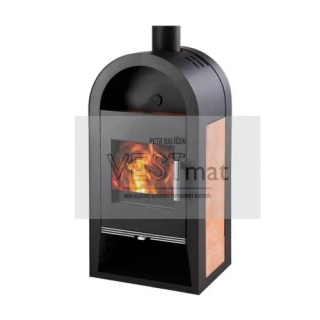 HAAS NIVALA s TV černá, béžová dlažba 15/10kW