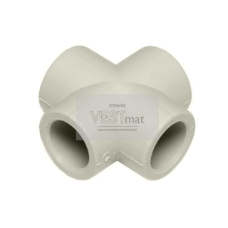 PPR Kříž 25 x 25 x 25 x 25 mm