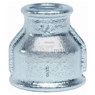 Nátrubek redukovaný FF 1x1/2" pozink