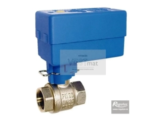 Ventil 2-cestný zónový VZK 220-230-1P, kulový 3/4" s pohonem, vnitřní závit, DN20, 230V, 30s/90°, Kvs=20m3/h