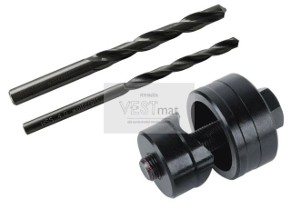 Vykružovač otvorů 35mm do dřezu pro vodovodní baterii + vrtáky
