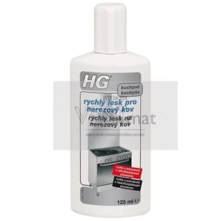HG rychlý lesk pro nerezový kov 125ml