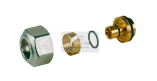 Giacomini - Adaptér pro trubky z UH, chrom