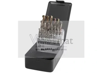 sada vrtáků do kovu 25 dílů 1 - 13 mm HSS-Co5 cobaltové