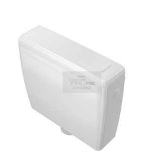 Nádrž s Dual Flush, boční napouštění, DEEP