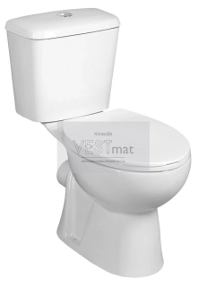 JOSE WC kombi, dvojtlačítko 3/6l, zadní odpad, bílá