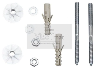 UAK14 kotvící sada pro umyvadla, šroub 10x120