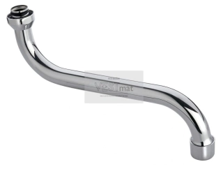 Universální výtokové ramínko k baterii, 177mm, typ-S, chrom