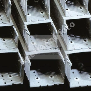 žlab perforovaný I-T1-E 40x40 G 01134 2m šedý