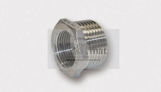 1/4"x1/8" redukce NEREZ, T= -25-180°C, 1.4408