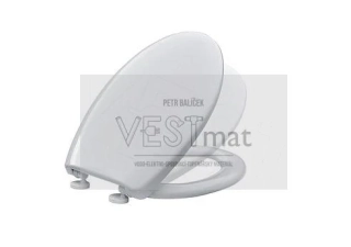 záchodové sedátko UNIVERSAL TREND, termoplast, bílé