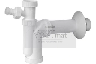 Sifon dřezový 6/4"x 40/50, přípojka