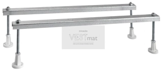 Podpěrné nohy k vanám, délka 60cm