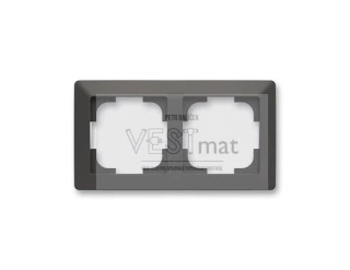 rámeček 2.násob. 3901T-A00020 237 Zoni matná černá