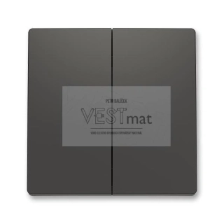 kryt dělený 3559T-A00652 237 Zoni matná černá