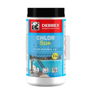 Chlor šok – rychlá dezinfekce vody 1kg