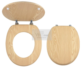 Wc prkénko Novaservis MDF dýhované dřevo WC/JASAN