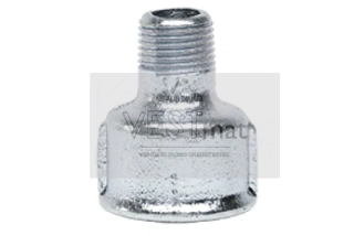 Redukovaný nátrubek dlouhý M/F 3/8" x 1/4" - POZINK