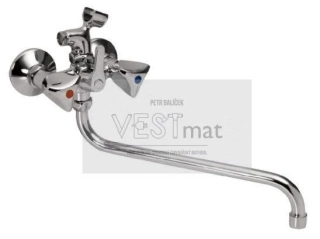 vanová stěnová baterie MADISON pro BJ (bytová jádra) - rozteč 150 mm