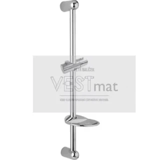 Sprchová tyč - set, délka 610 mm, nastavitelná