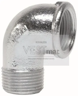 Koleno 90° MF 6/4" pozink