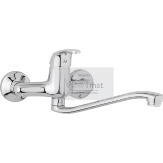 Nástěnná dřezová a umyvadlová baterie SLIM, rozteč 150 mm, S ramínko 250 mm