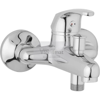 Vanová nástěnná baterie SLIM, rozteč 100 mm, bez příslušenství