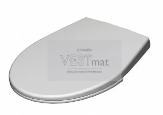 Záchodové sedátko s antibakteriální úpravou, ALCA