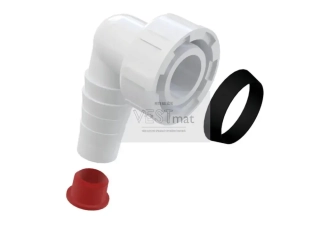 Kolínko k sifonu komplet G1"/17–23