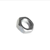 DIN 439B matice šestihranná nízká, ocel 04, zinek bílý, M12