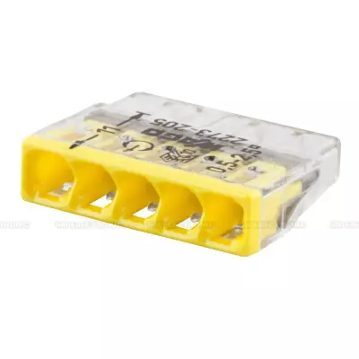 WAGO 2273-205 svorka bezšroubová 5pól, vodič do 2,5mm2