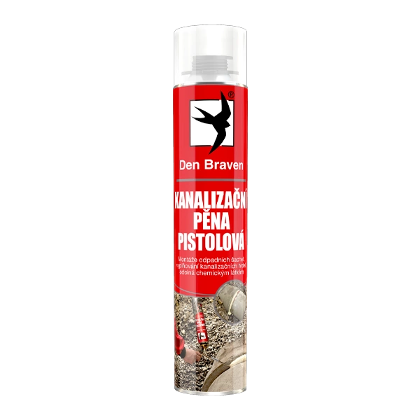 Pěna kanalizační Den Braven pistolová 750 ml
