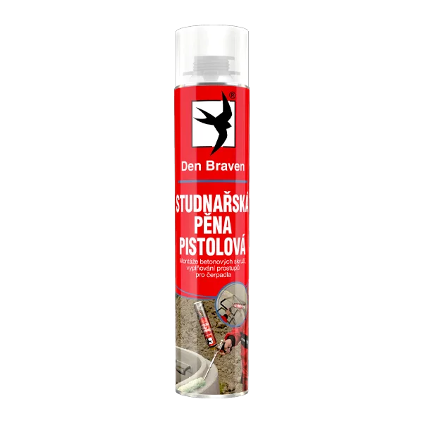 Pěna studnařská Den Braven pistolová 750 ml