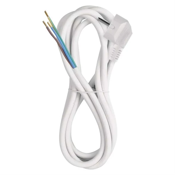 Flexo 86 3107-3-1/5 H05VV-F 3x1 bílá uhlová 5m