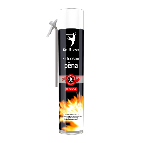 Protipožární pěna trubičková 750ml RP červená