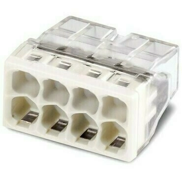 WAGO 2273-208 svorka bezšroubová 4x2pól, vodič do 2,5mm2
