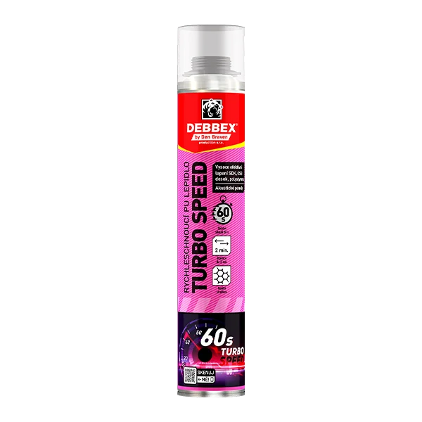 Rychlesch. PU lepidlo TURBO SPEED 750ml DEBBEX